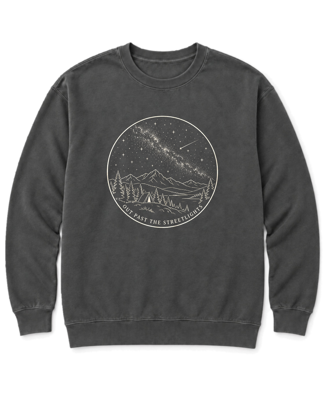 Out Past the Streetlights Sweatshirt - Pepper