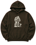 Bigfoot Photographer Hoodie - Dark Chocolate