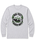 Big Feet, Bigger Naps Long Sleeve Shirt - Ash