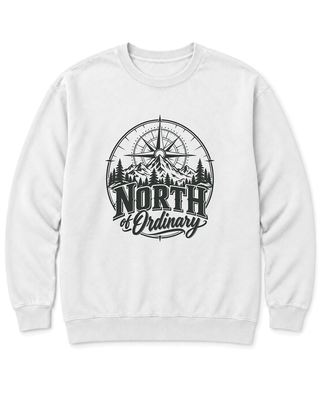 North of Ordinary Sweatshirt - White