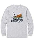 Gone Drifting Long Sleeve Shirt - Ash