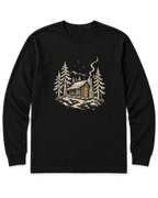 Cabin Glow Long Sleeve Shirt - Black