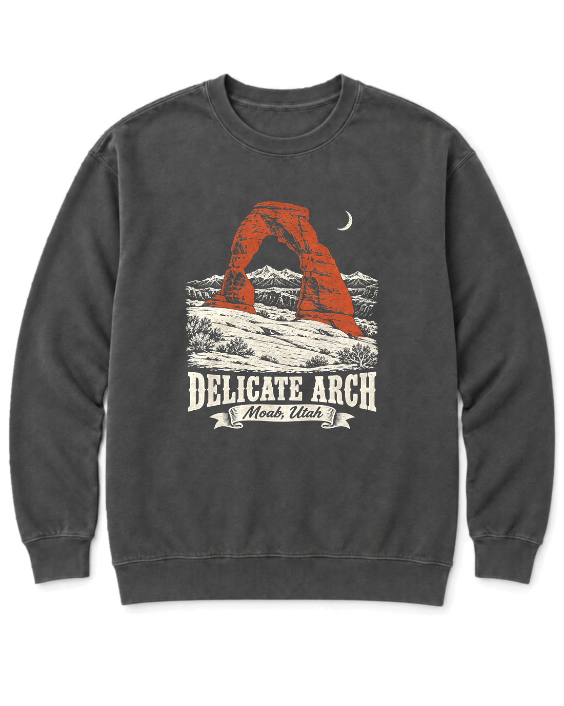 Delicate Arch Sweatshirt - Pepper