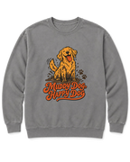 Muddy Dog, Happy Dog Sweatshirt - Grey