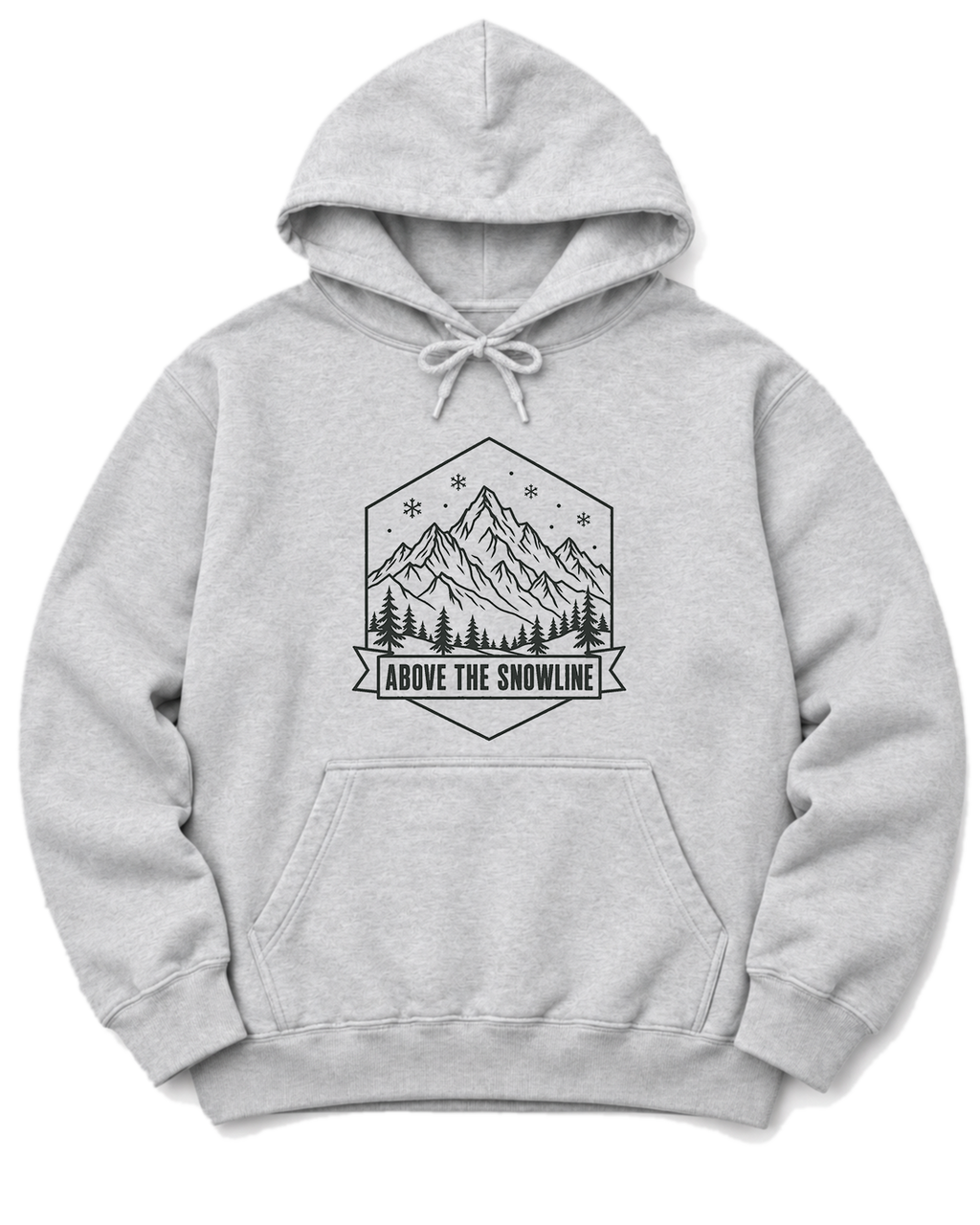 Above the Snowline Hoodie - Ash