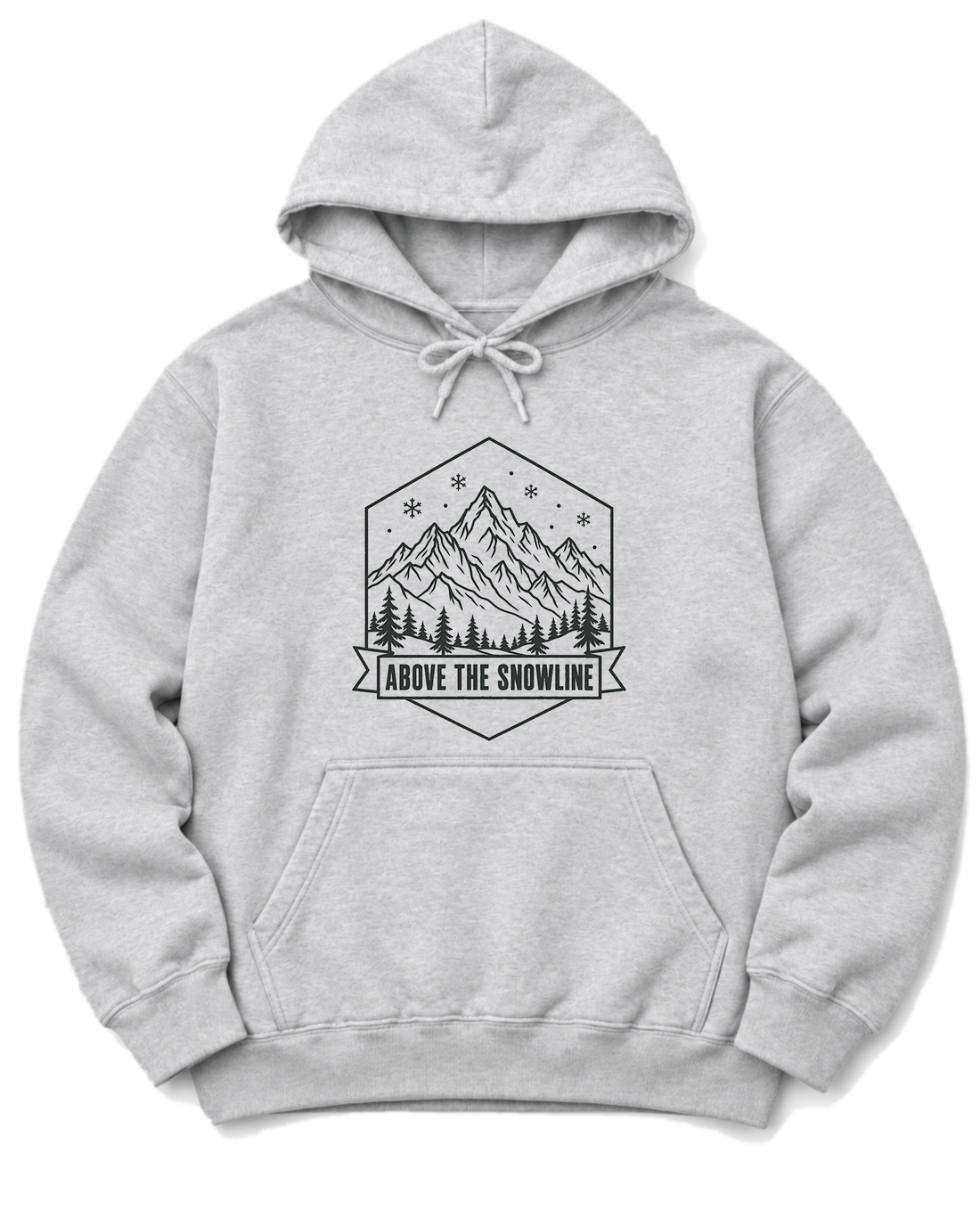 Above the Snowline Hoodie - Ash