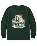 Half Dome Long Sleeve Shirt - Forest Green