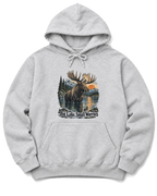 Big Lake, Small Worries Hoodie - Ash