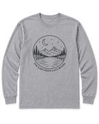 The Lake Keeps Late Hours Long Sleeve Shirt - Sport Grey