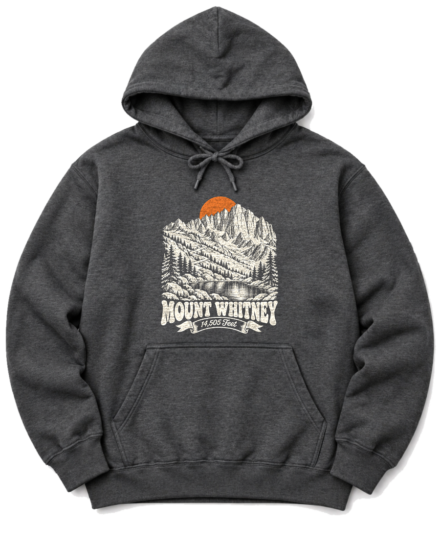 Mount Whitney Hoodie - Dark Heather