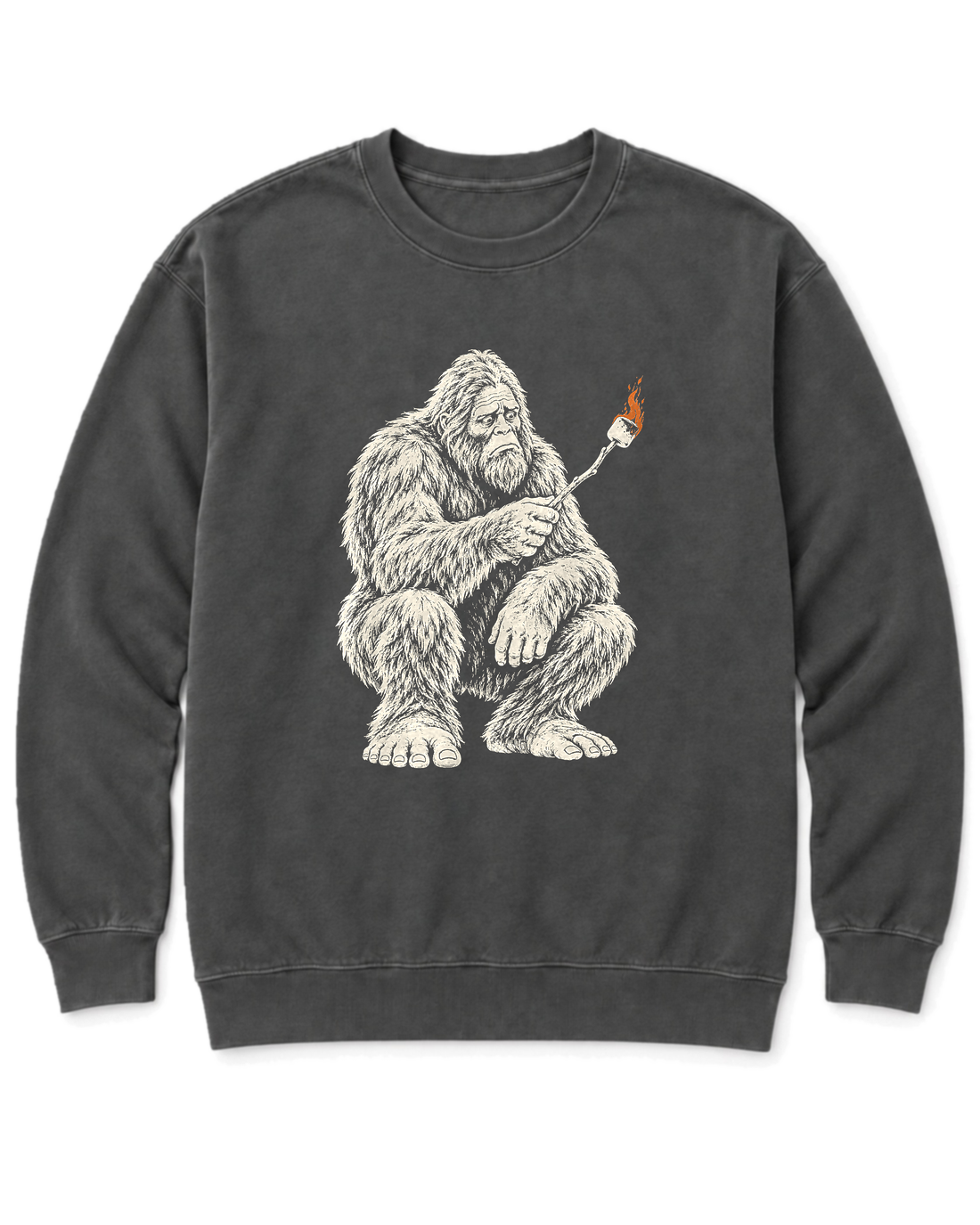 Bigfoot S'mores Sweatshirt - Pepper