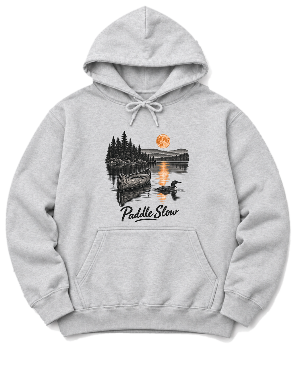 Paddle Slow Hoodie - Ash