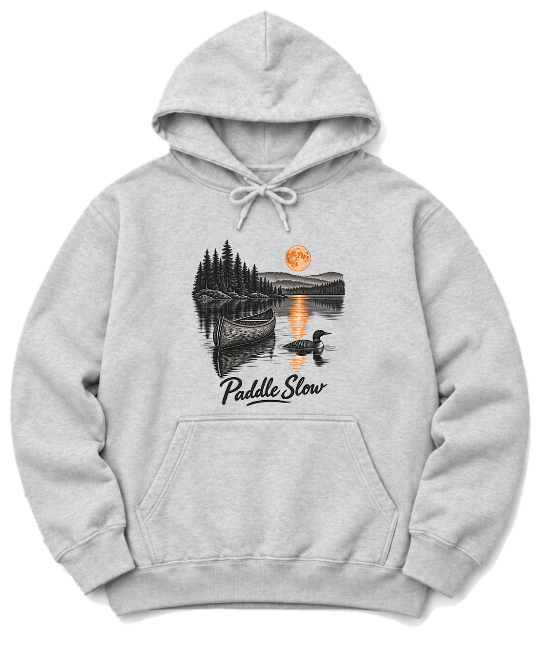 Paddle Slow Hoodie - Ash
