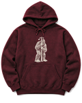 Bigfoot Hide and Seek Hoodie - Maroon
