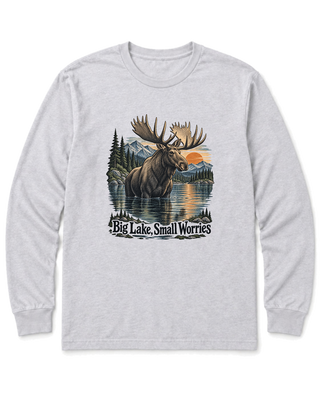 Big Lake, Small Worries Long Sleeve Shirt