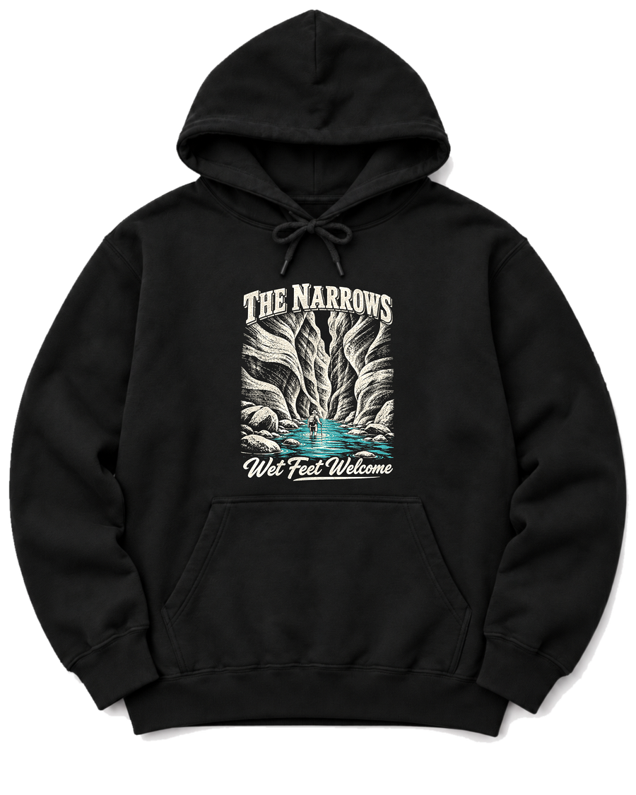 The Narrows Hoodie - Black