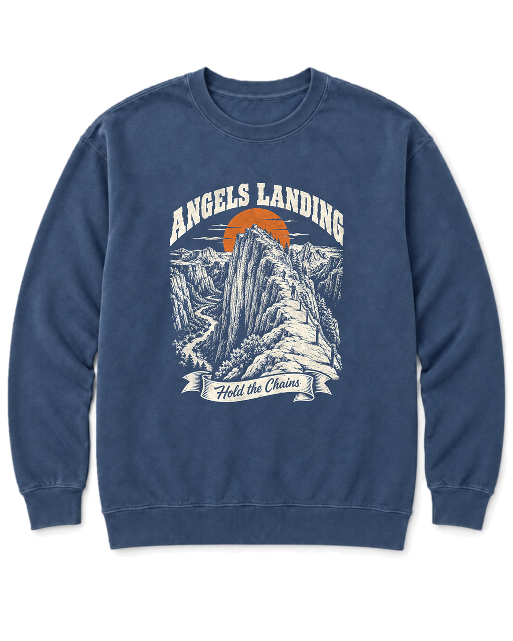 Angels Landing Sweatshirt - Denim