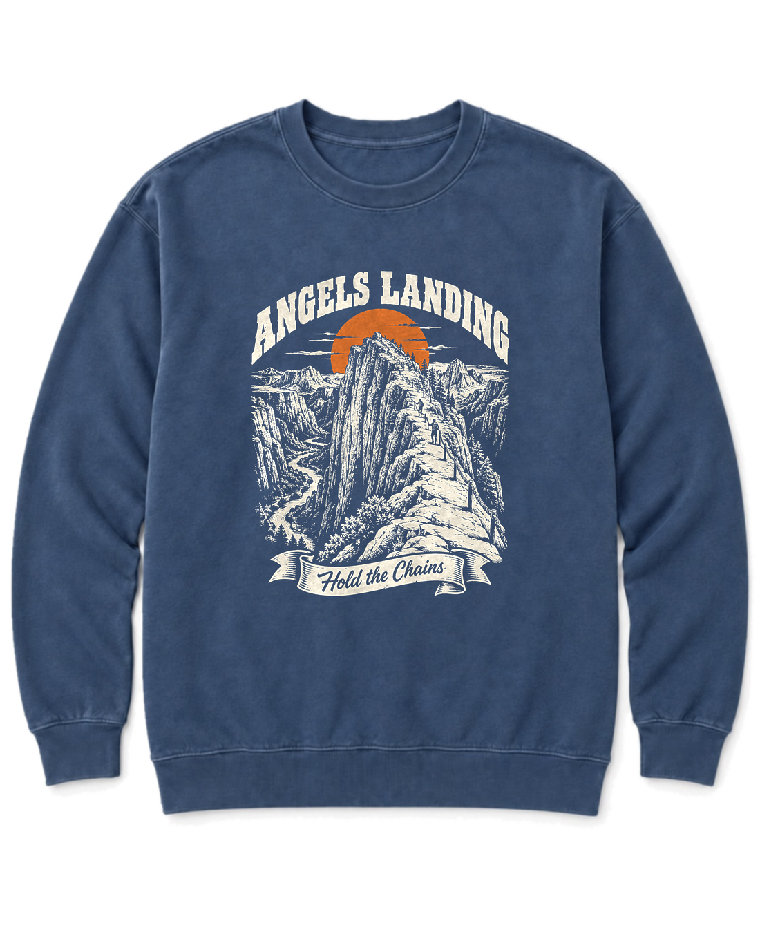 Angels Landing Sweatshirt - Denim