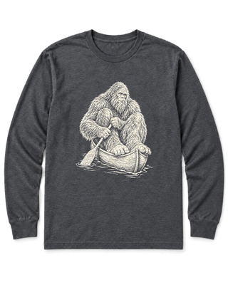 Bigfoot Canoe Long Sleeve Shirt