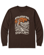 Appalachian Trail Long Sleeve Shirt - Dark Chocolate