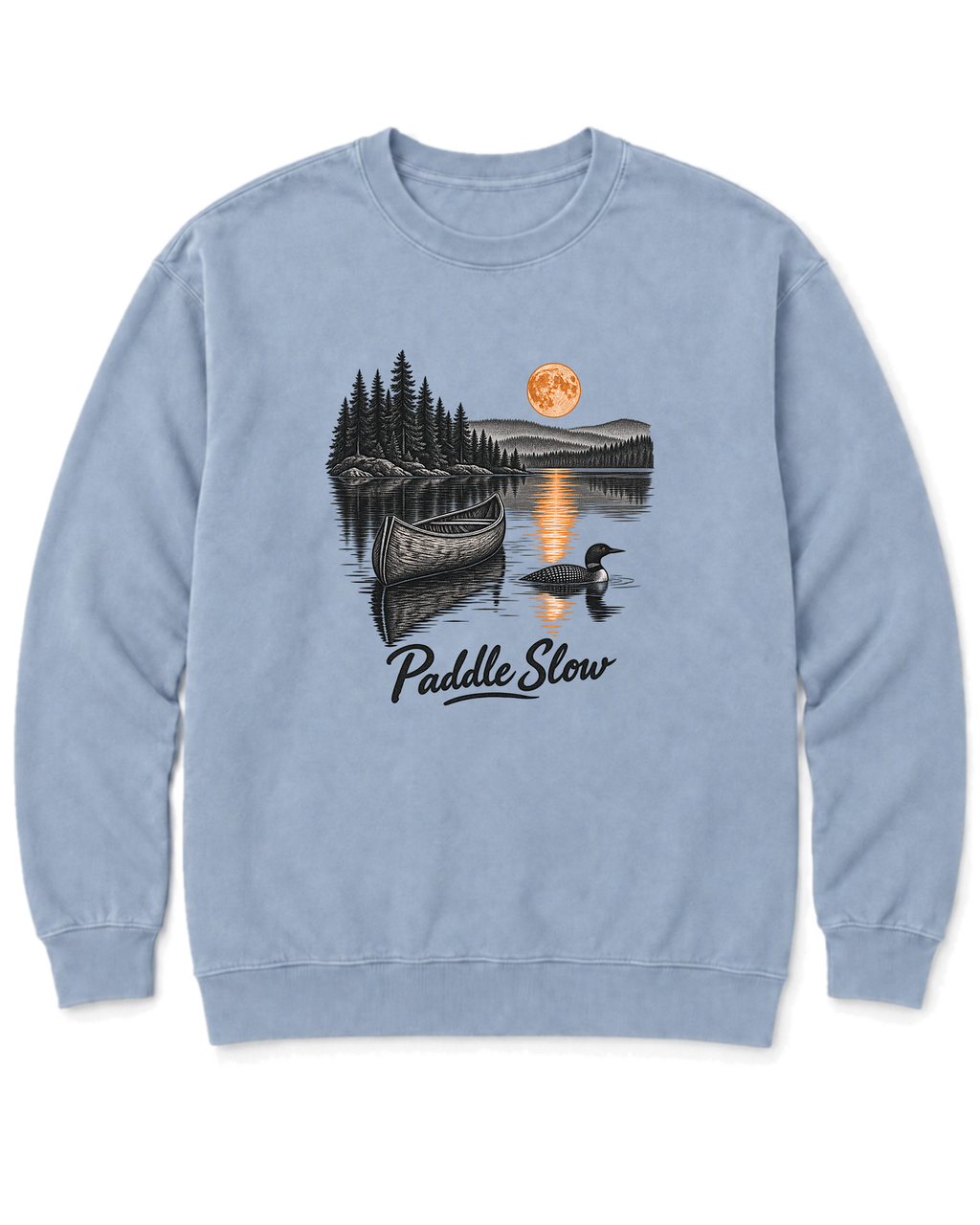 Paddle Slow Sweatshirt - Chambray