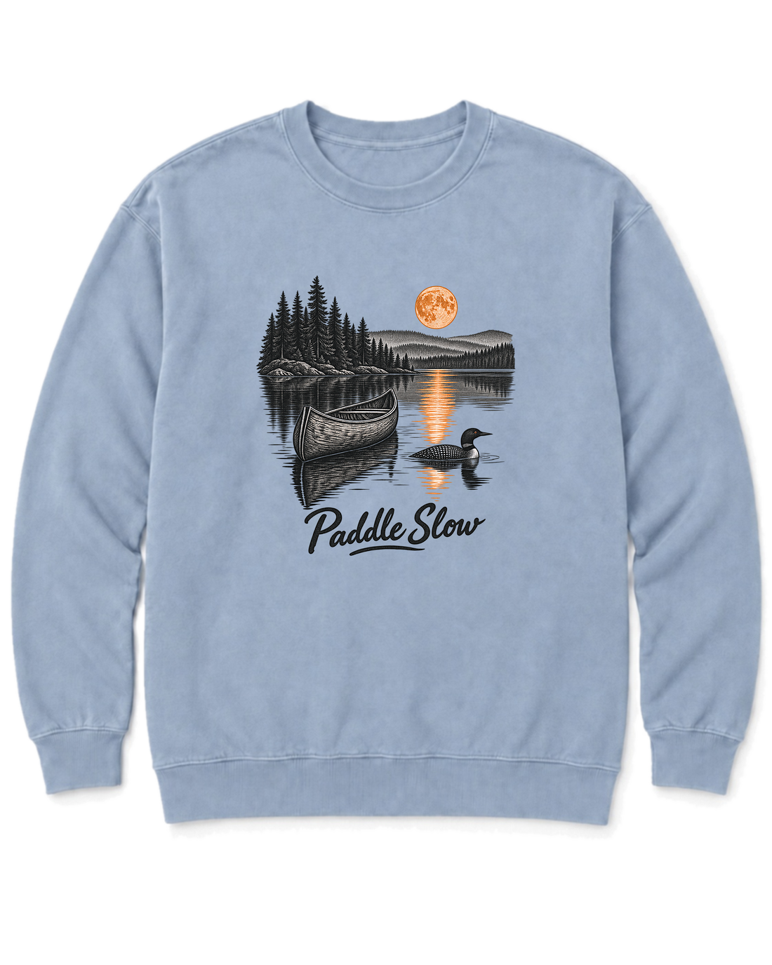 Paddle Slow Sweatshirt - Chambray