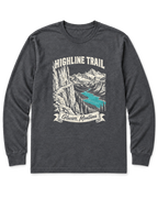 Highline Trail Long Sleeve Shirt - Dark Heather