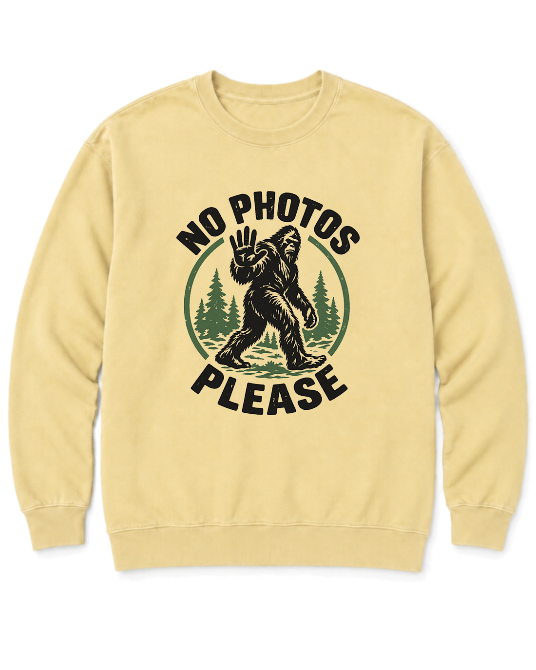 No Photos Please Sweatshirt - Butter