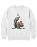 Pelican Standard Time Sweatshirt - White