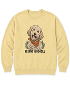 Fluent in Doodle Sweatshirt - Butter