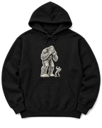 Bigfoot Photographer Hoodie - Black