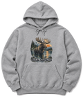 Big Lake, Small Worries Hoodie - Sport Grey