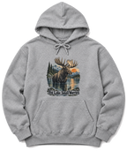 Big Lake, Small Worries Hoodie - Sport Grey