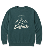Enjoy the Switchbacks Sweatshirt - Blue Spruce