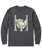 Hammock Grizzly Long Sleeve Shirt - Dark Heather
