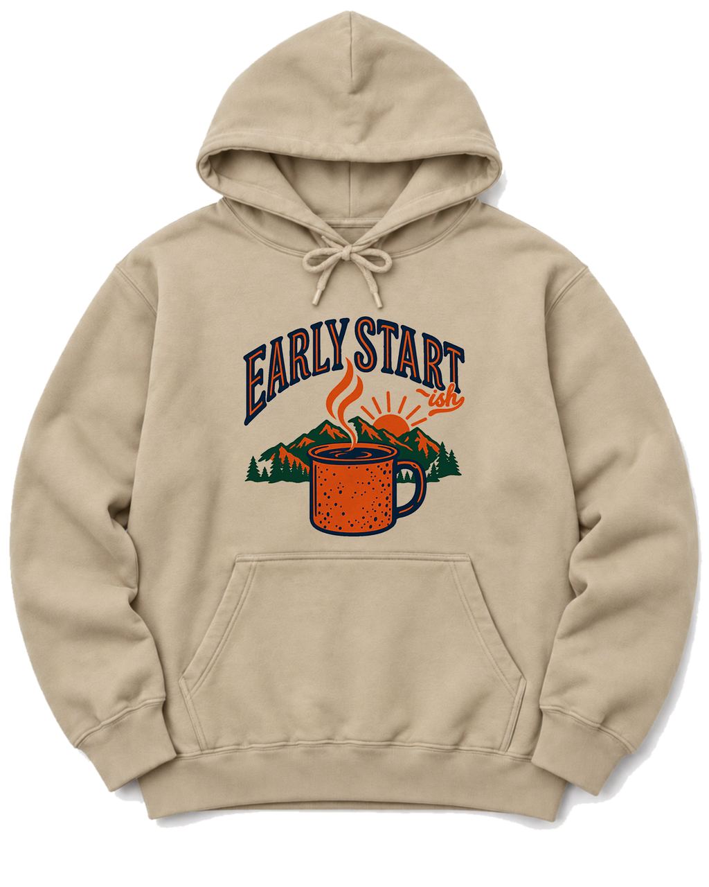 Early Start-ish Hoodie - Sand