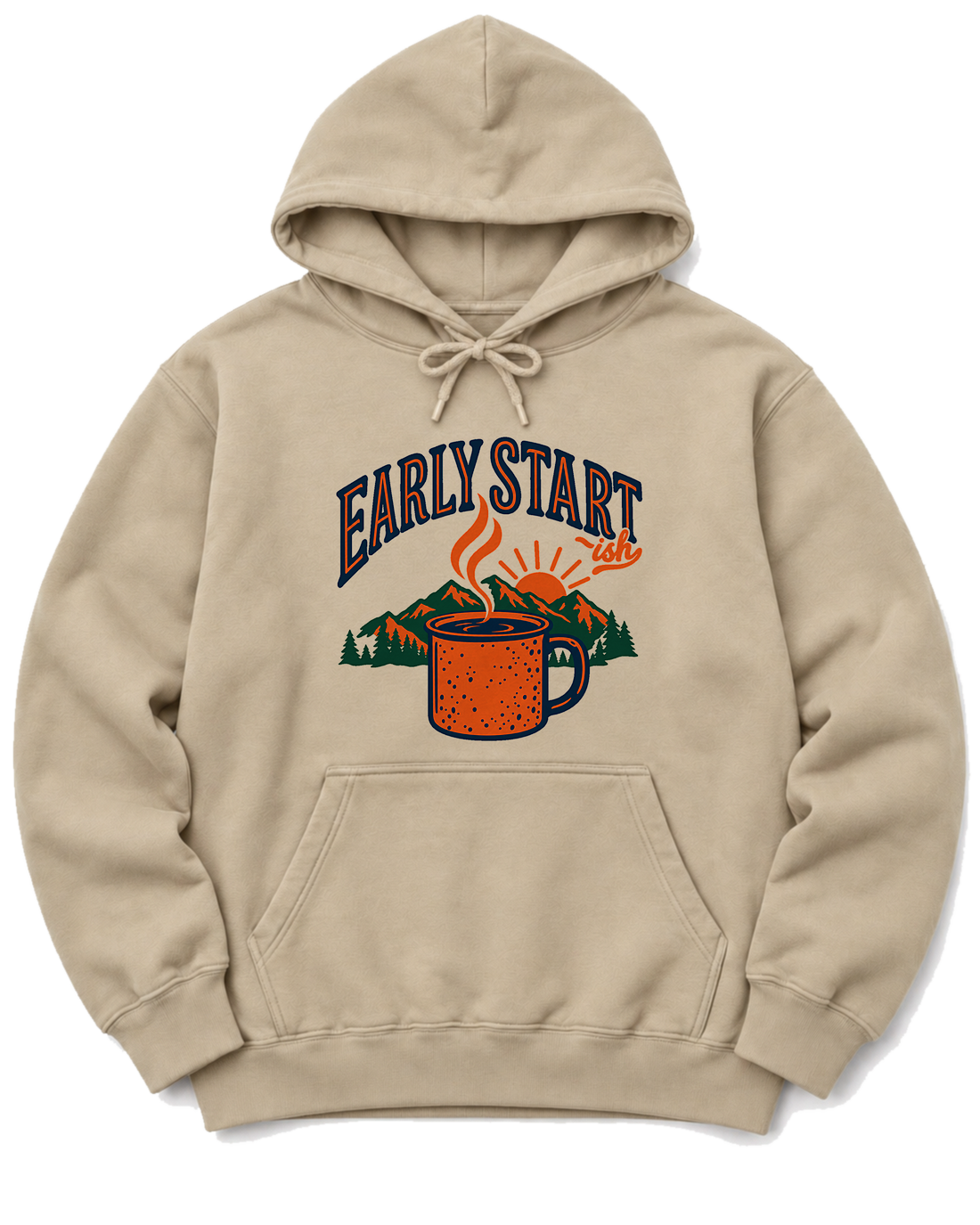 Early Start-ish Hoodie - Sand