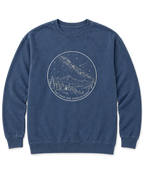 Out Past the Streetlights Sweatshirt - Denim