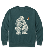Bigfoot S'mores Sweatshirt - Blue Spruce