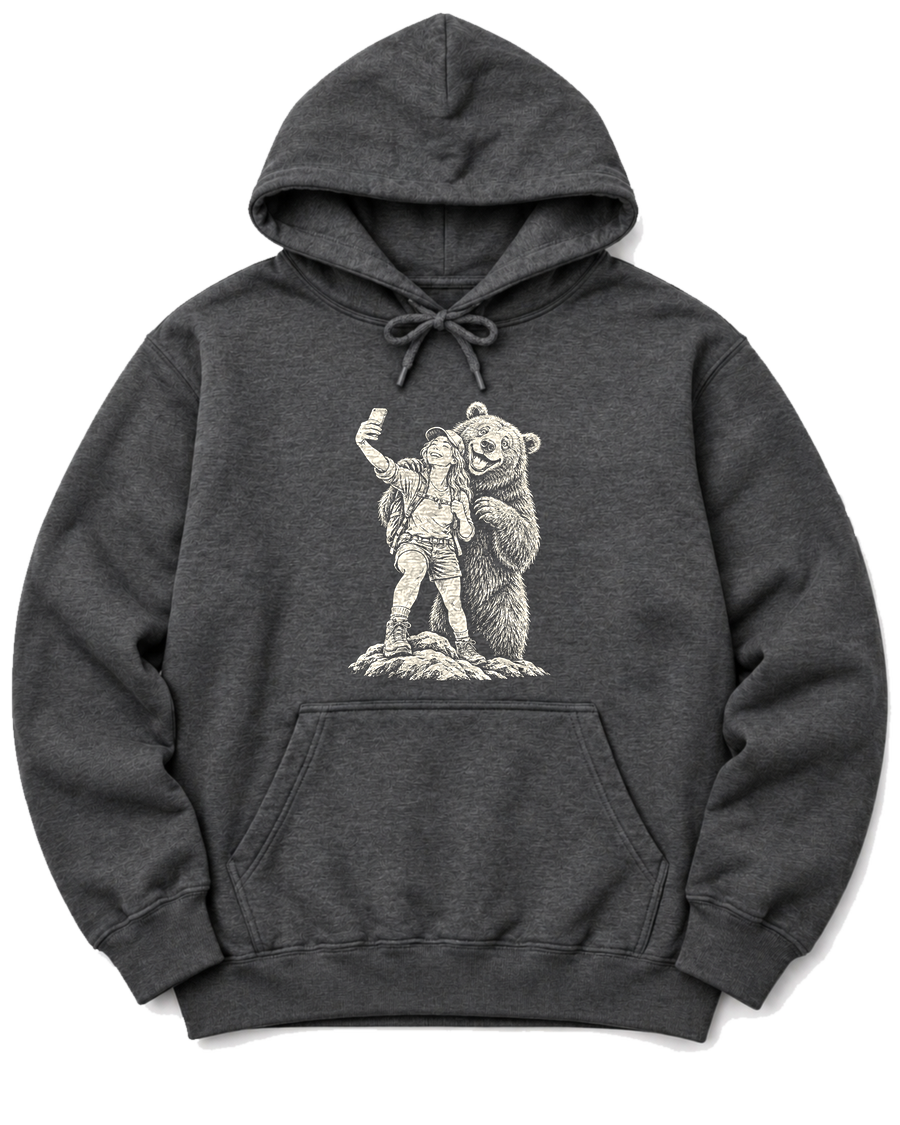 Summit Photobomb Hoodie - Dark Heather
