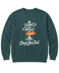 Choose Your Trail Sweatshirt - Blue Spruce