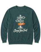Choose Your Trail Sweatshirt - Blue Spruce