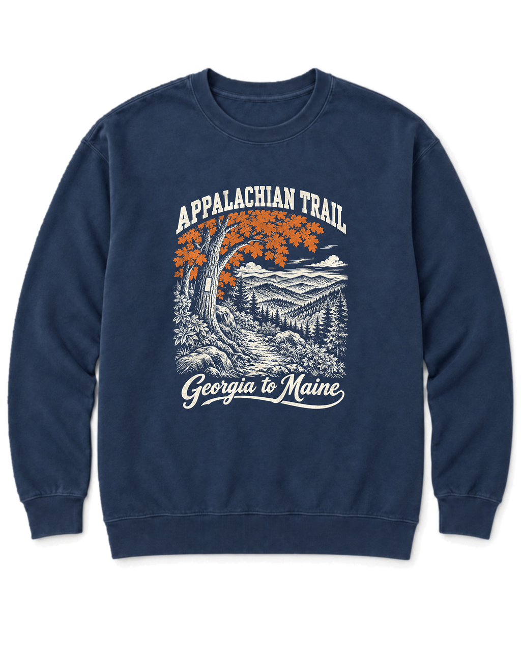 Appalachian Trail Sweatshirt - True Navy