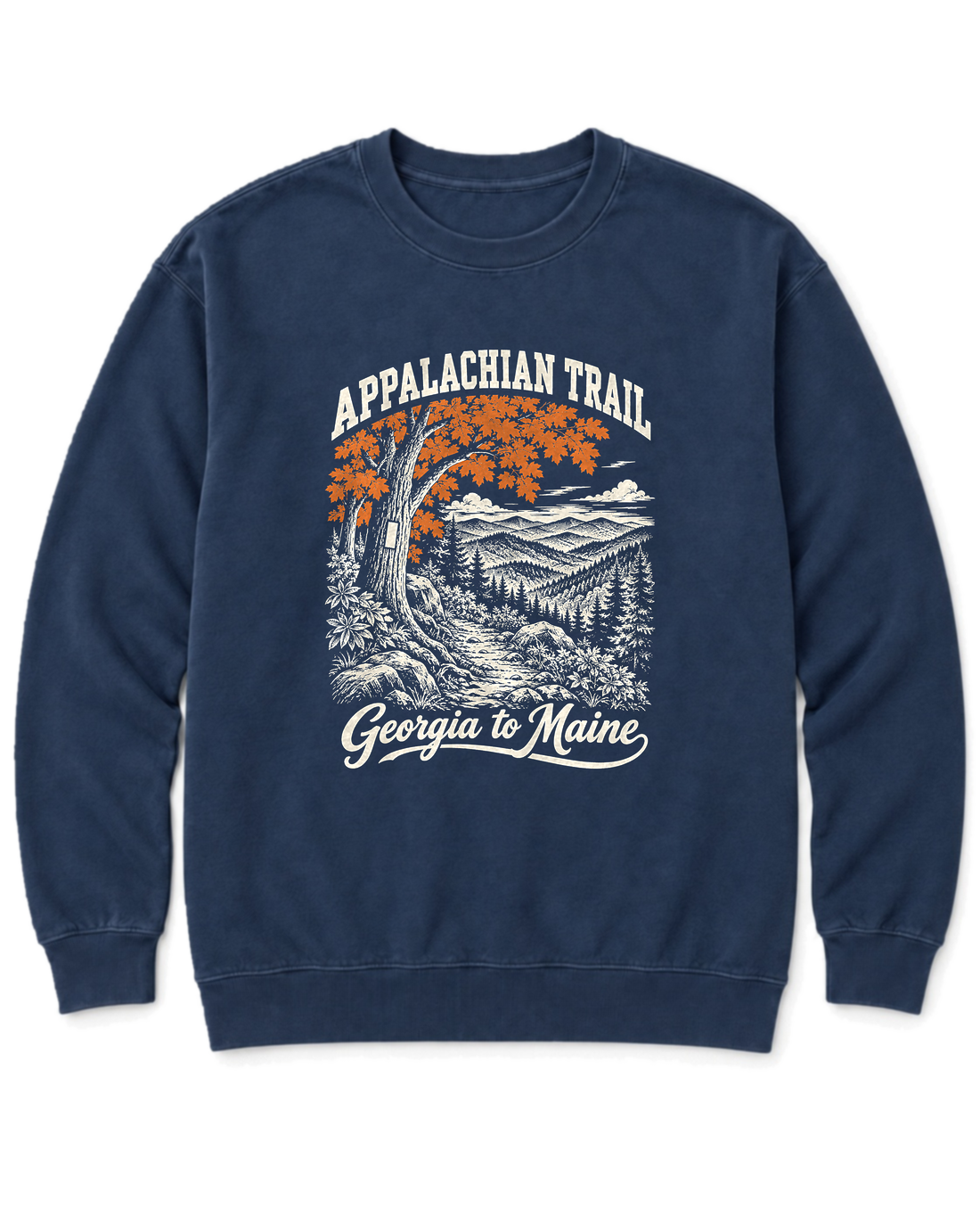 Appalachian Trail Sweatshirt - True Navy