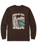Highline Trail Long Sleeve Shirt - Dark Chocolate