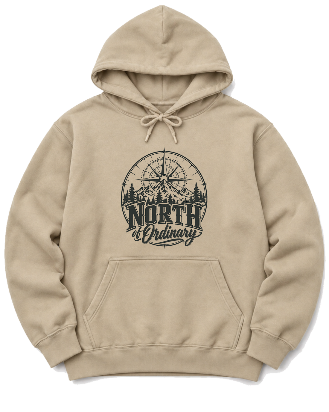 North of Ordinary Hoodie - Sand