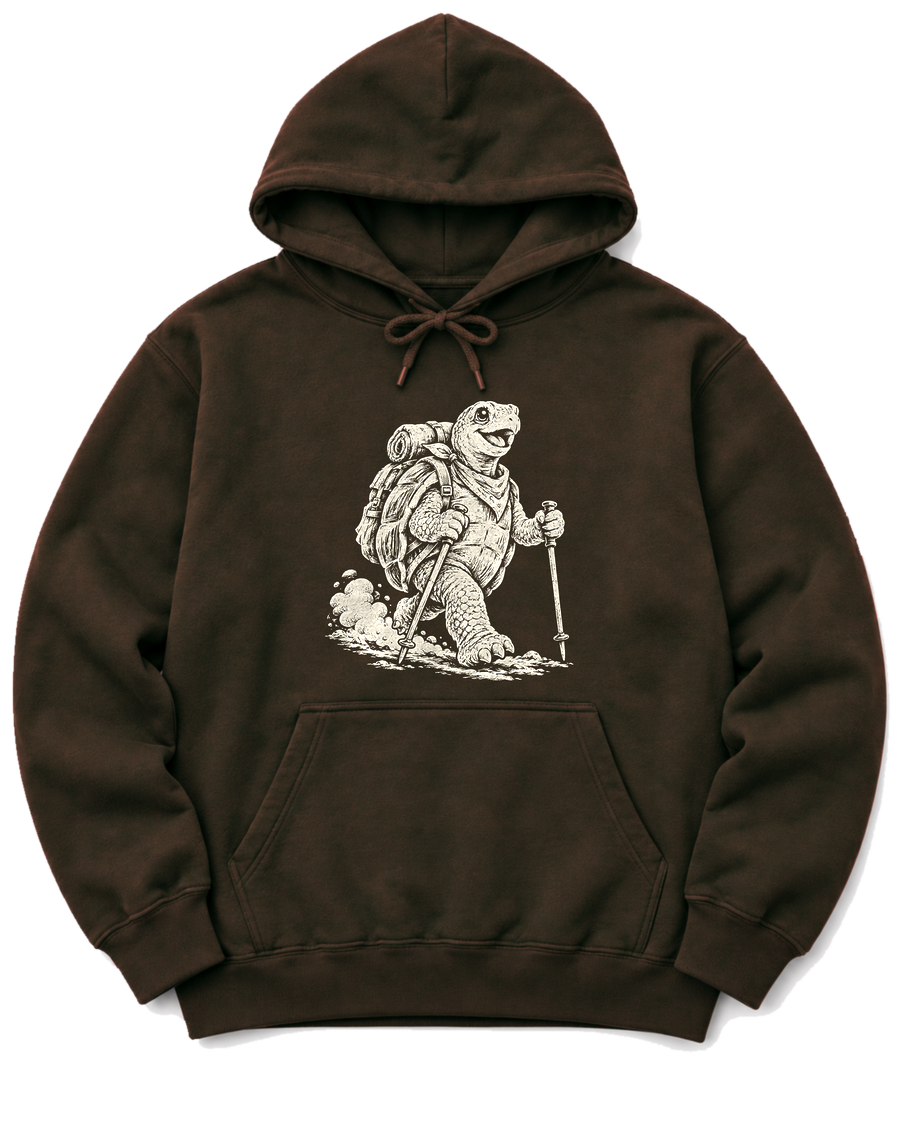 Turtle Trekker Hoodie - Dark Chocolate