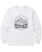 Above the Snowline Long Sleeve Shirt - White
