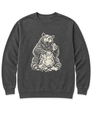 Snack Thief Bear Sweatshirt