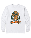 Powered by Trail Mix Long Sleeve Shirt - White
